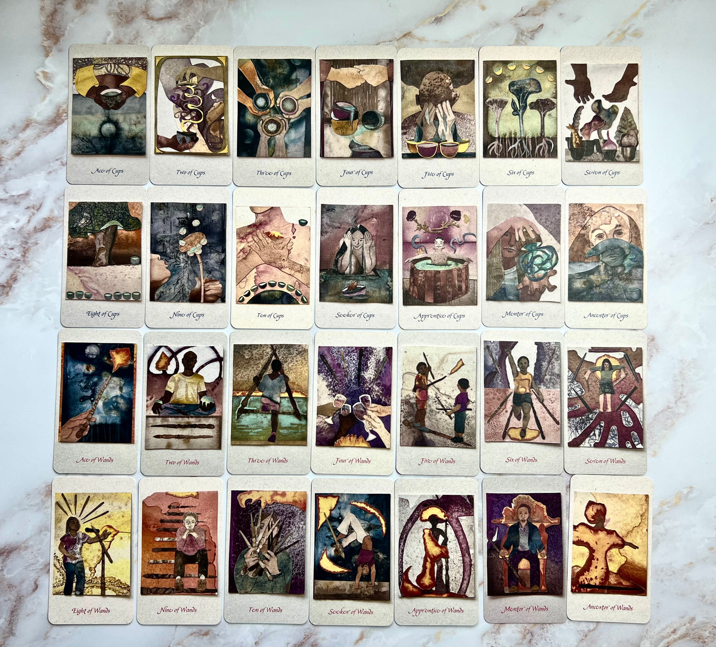 Magical Nature Tarot Deck Indie Tarot Deck