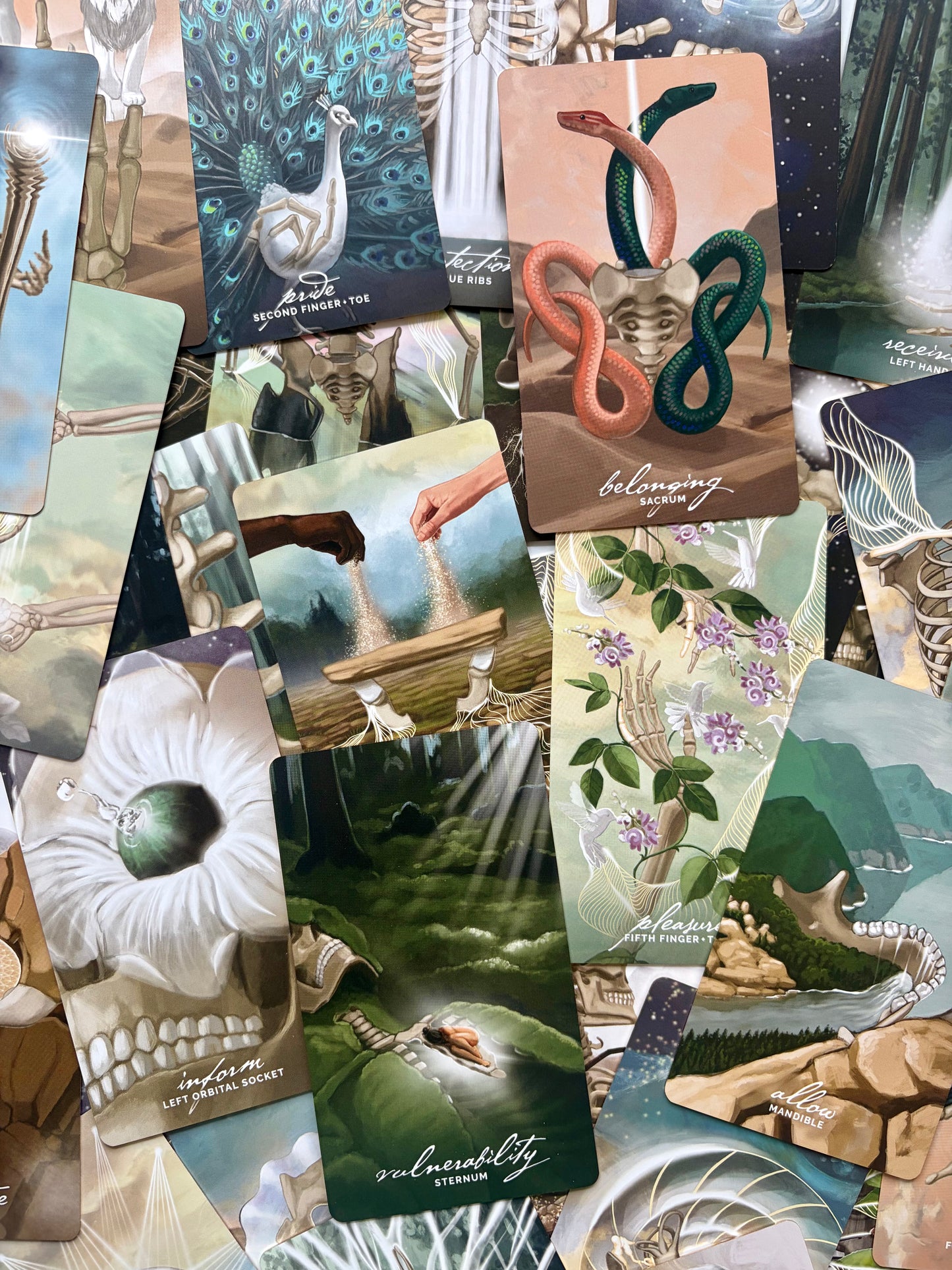 Bone Codes Oracle: An Energy Archaeology Oracle Deck