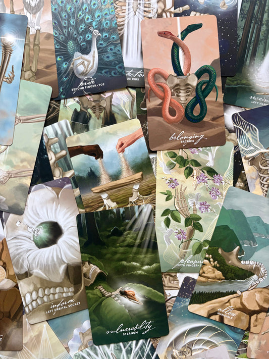 Bone Codes Oracle: An Energy Archaeology Oracle Deck