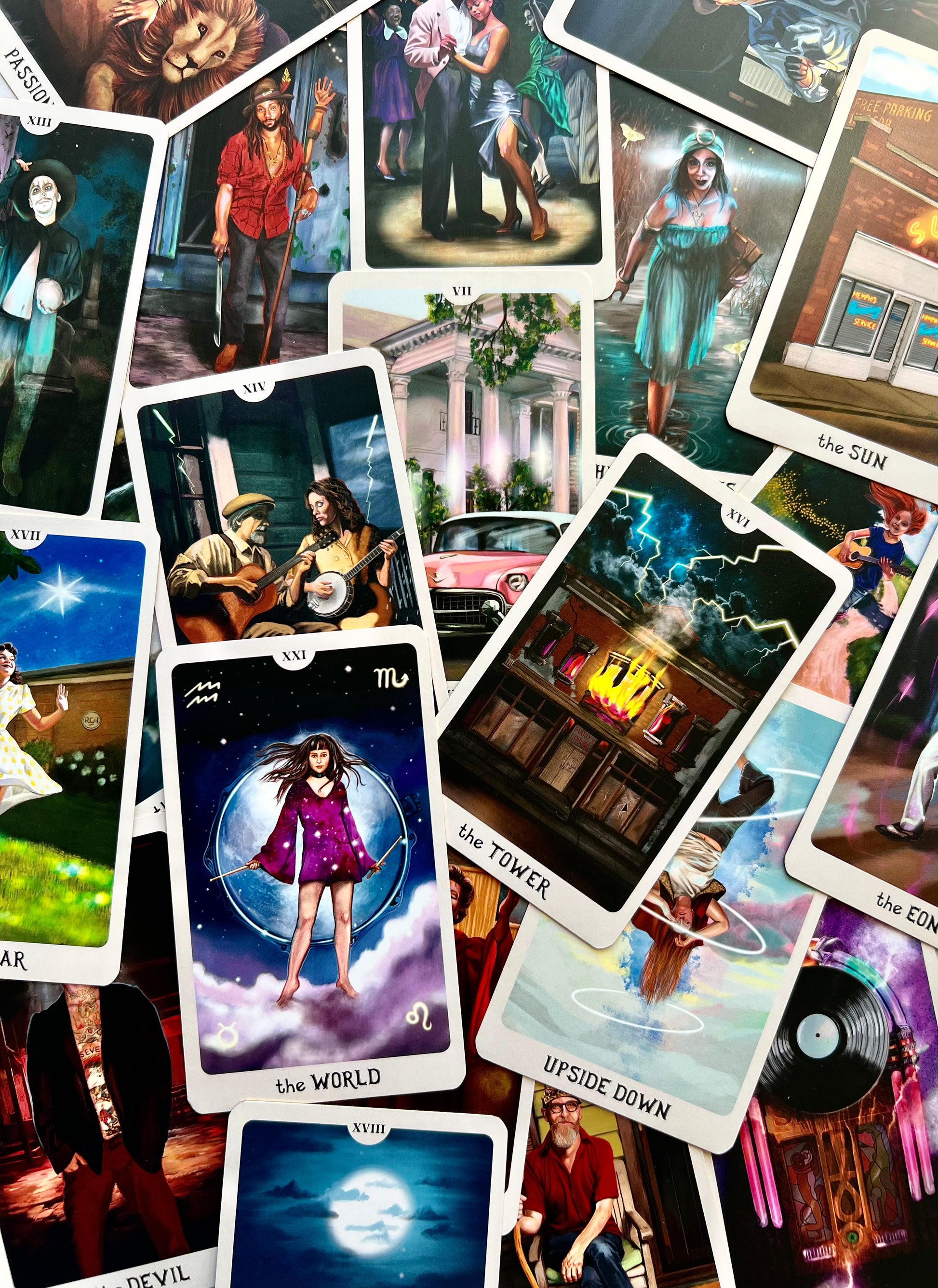 Rhythm and Soul Tarot Deck Rhythm & Soul Tarot Deck Indie Tarot Deck Indie Tarot Decks Indie Decks Indie Deck