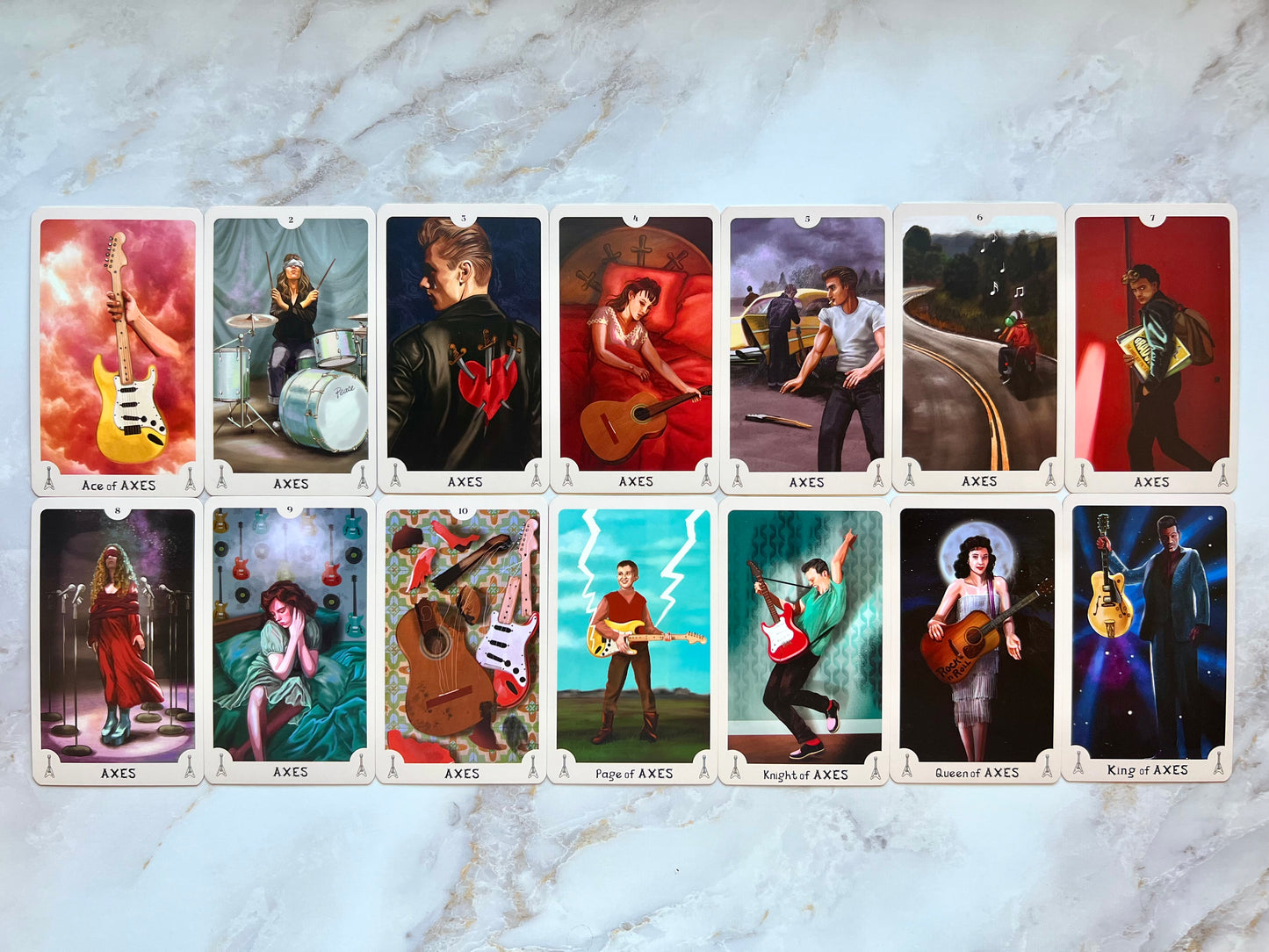 Rhythm and Soul Tarot Deck Rhythm & Soul Tarot Deck Indie Tarot Deck Indie Tarot Decks Indie Decks Indie Deck