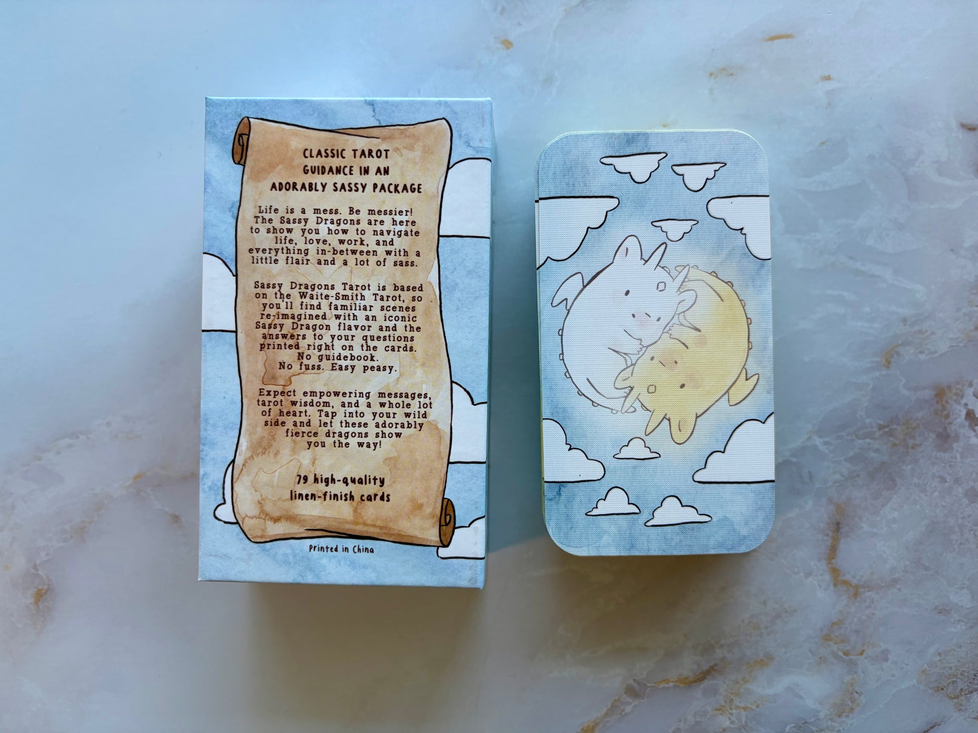 Sassy Dragons Tarot Deck