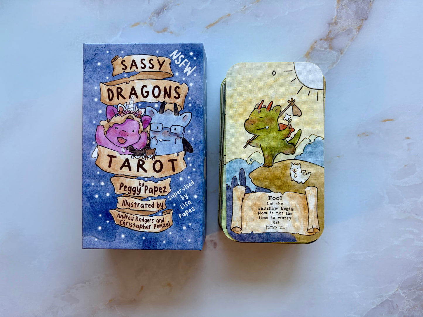 Sassy Dragons Tarot Deck NSFW Edition