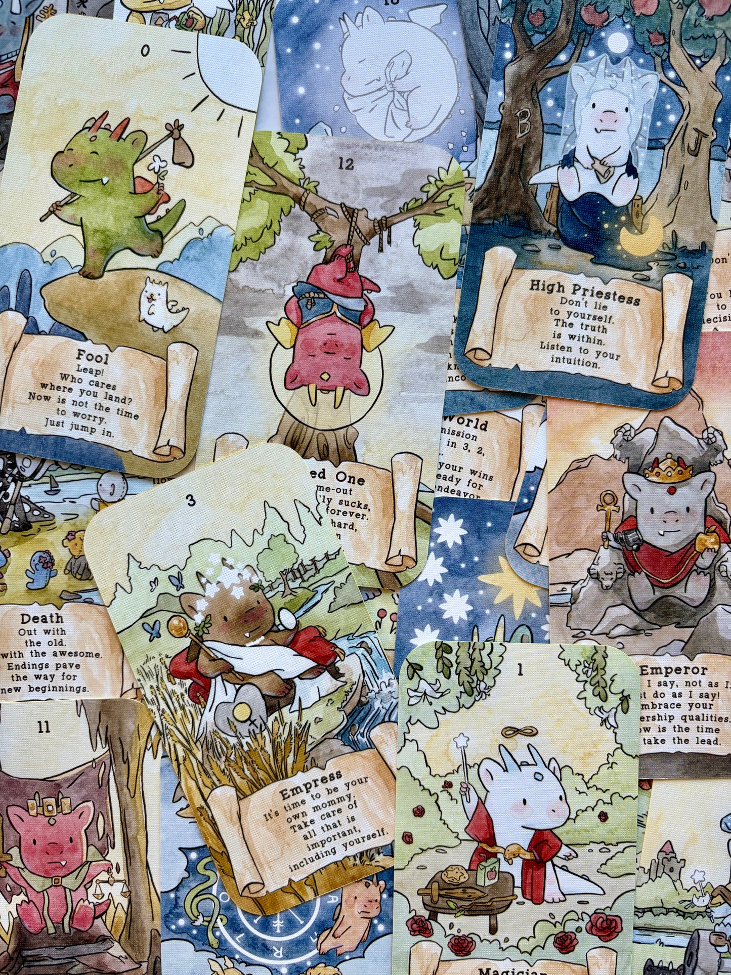 Sassy Dragons Tarot Deck