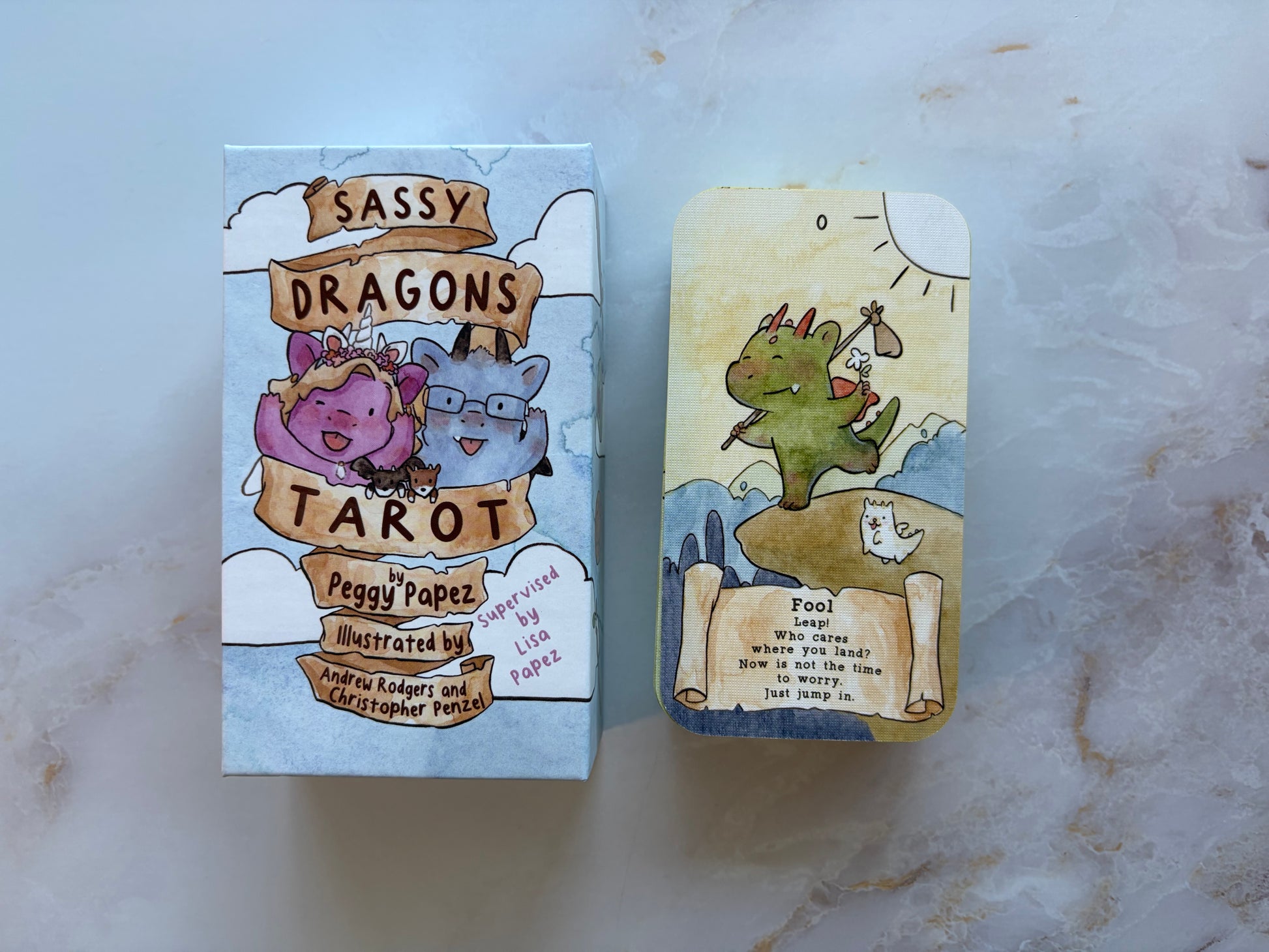 Sassy Dragons Tarot Deck