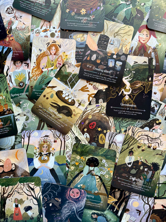 Seasons of the Witch Ostara Oracle Deck