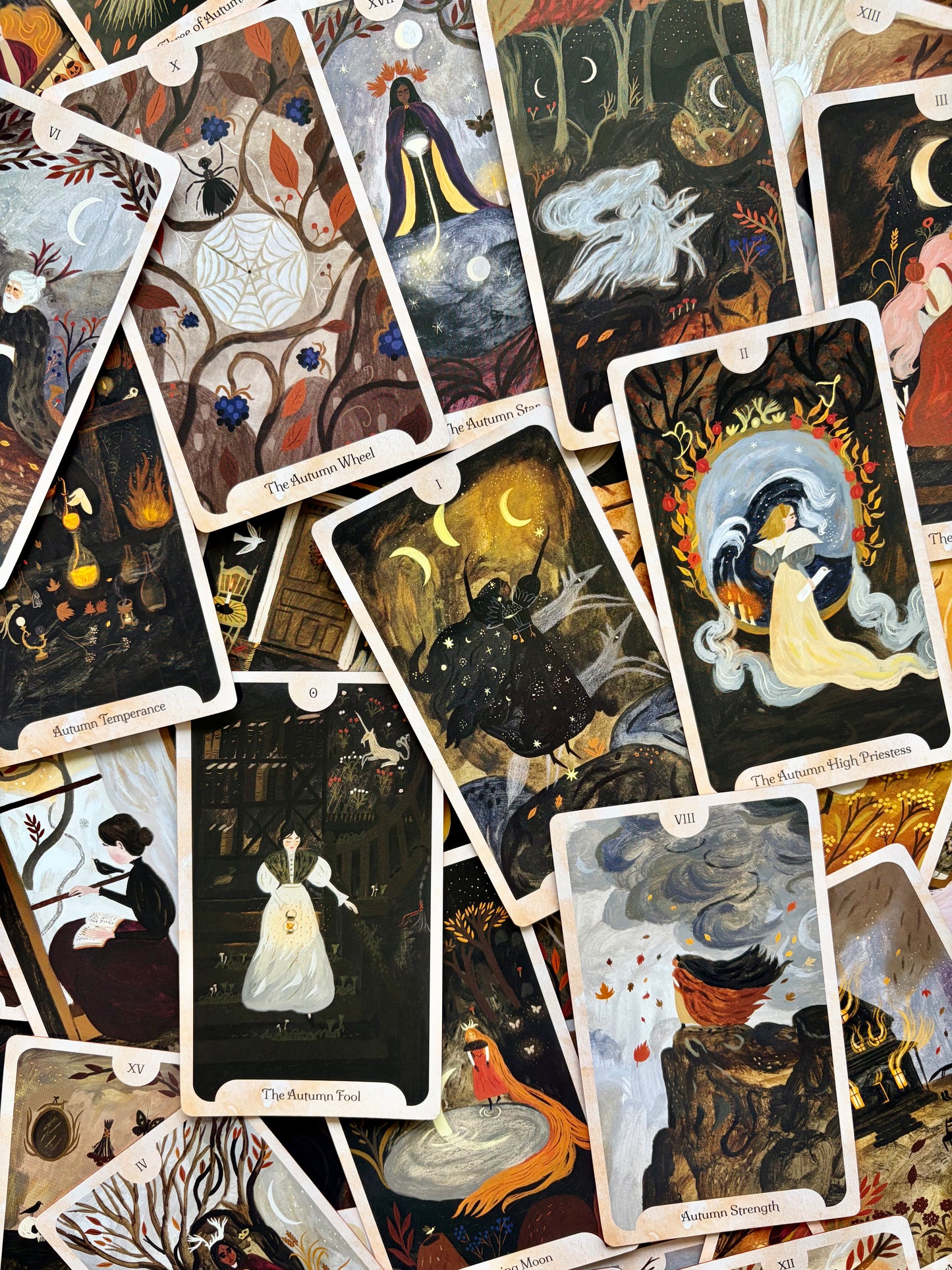 Seasons of the Witch Autumn Tarot Deck