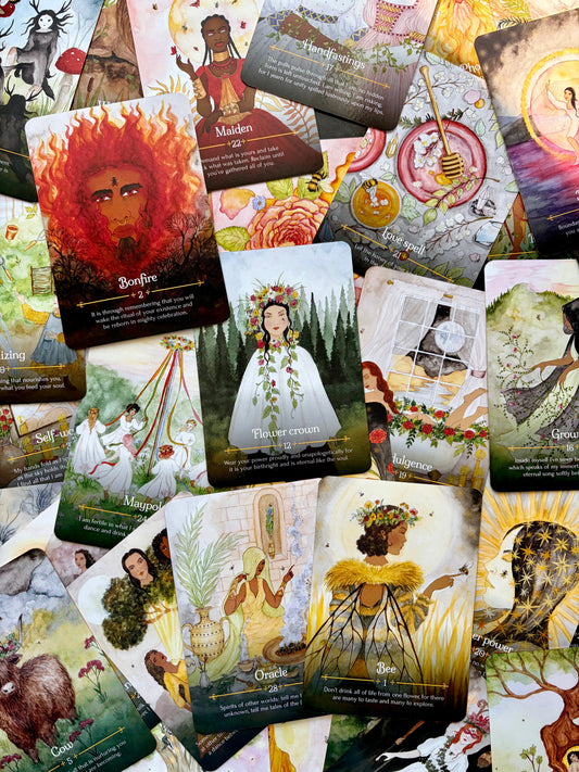 Seasons of the Witch Beltane Oracle Deck