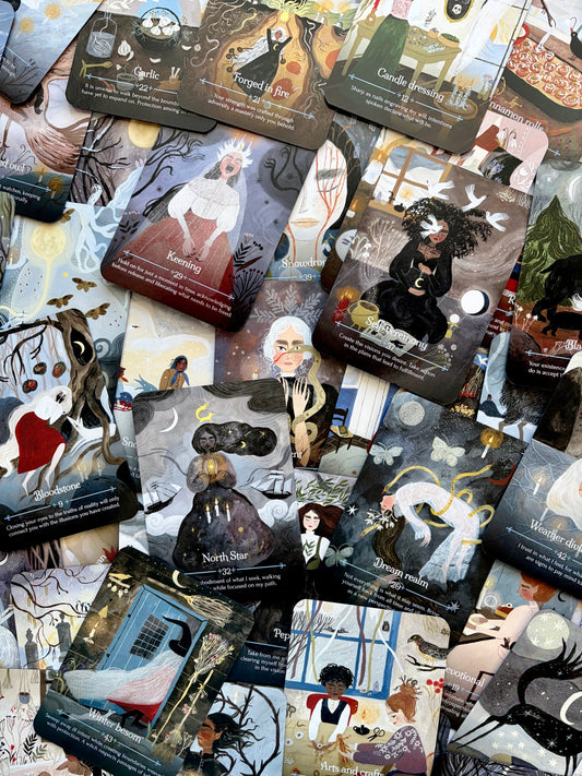 Seasons of the Witch Winter Tarot Deck