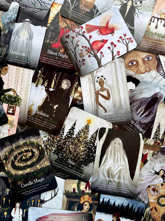 Seasons of the Witch Yule Oracle Deck