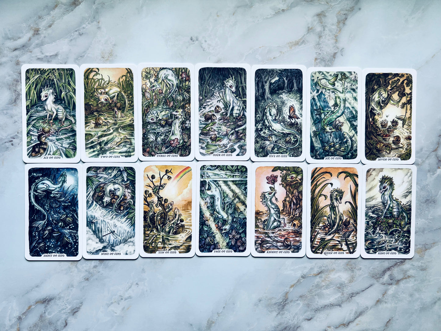 Smoke Ash & Embers Tarot Dragon Tarot Deck Indie Deck