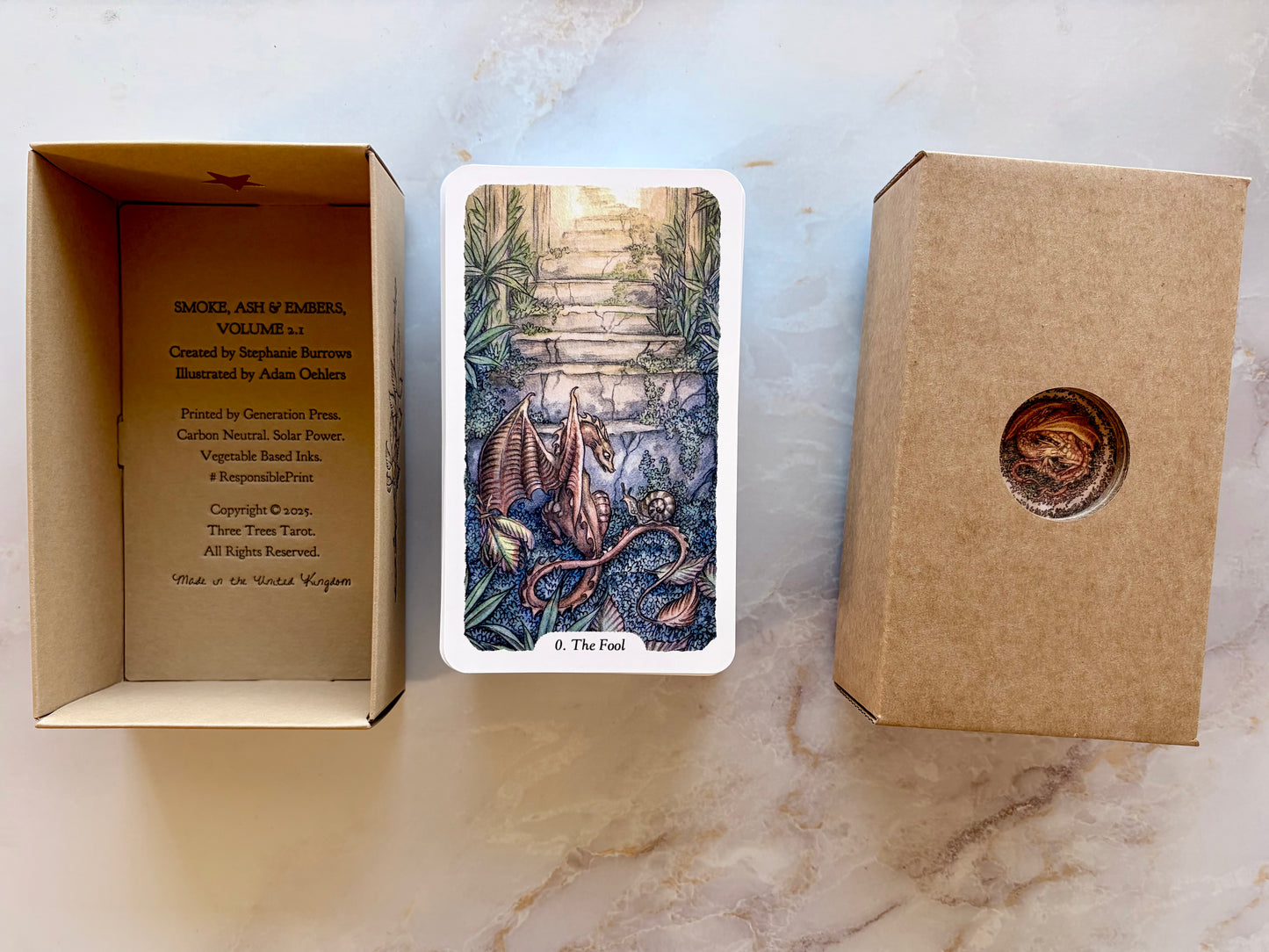 Smoke Ash & Embers Tarot Deck