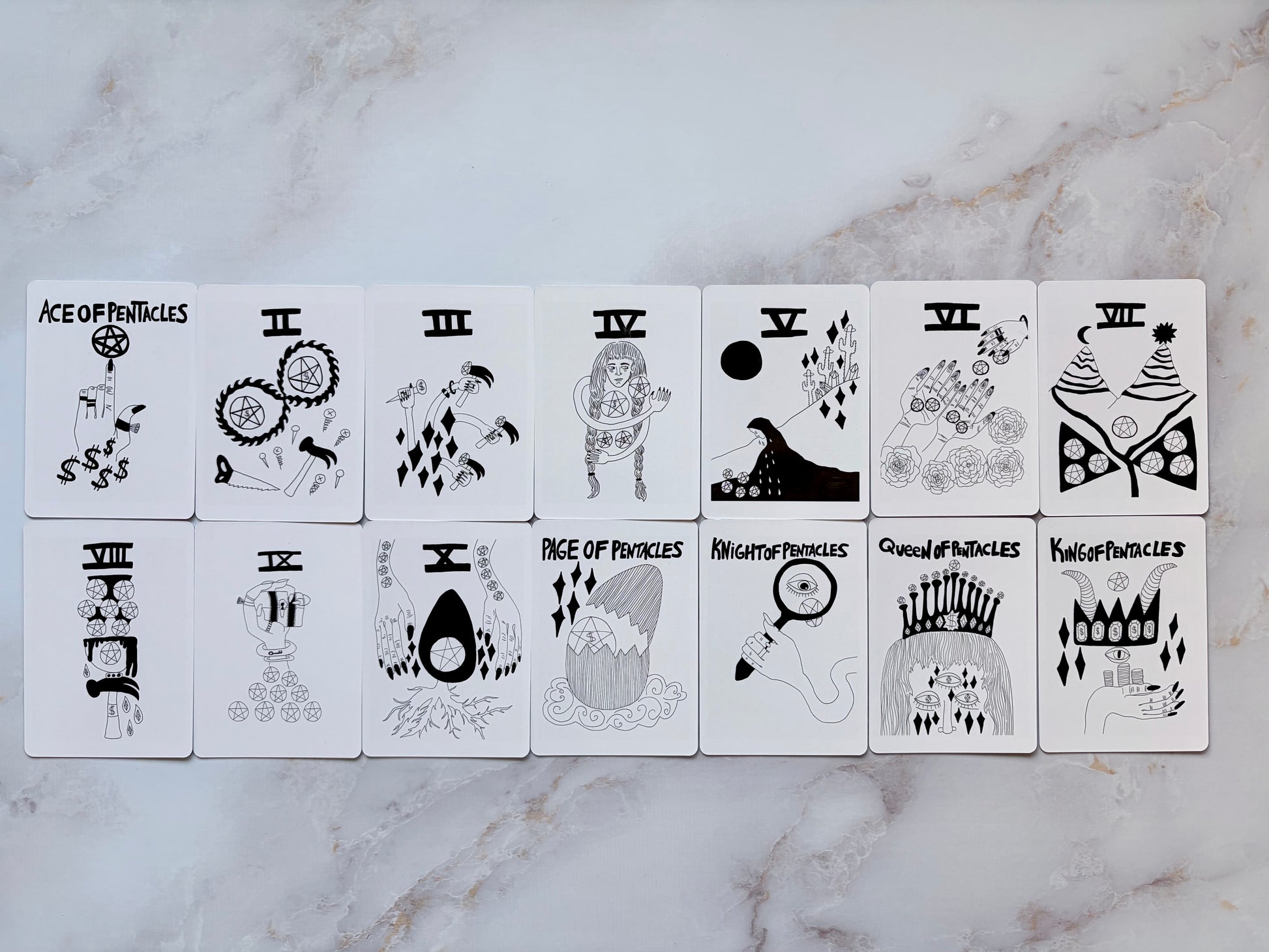 Spirit Speak Tarot Deck by Mary Evans is an indie tarot card deck