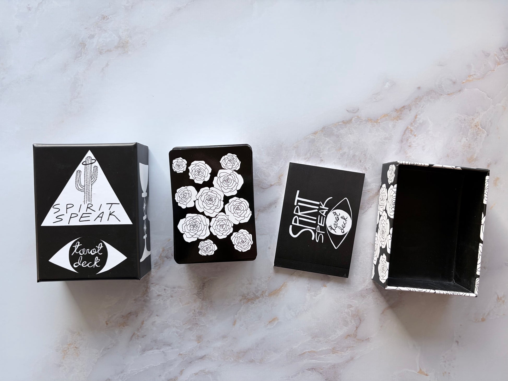 Spirit Speak Tarot Deck by Mary Evans is an indie tarot card deck from the spirit speak deck collection.