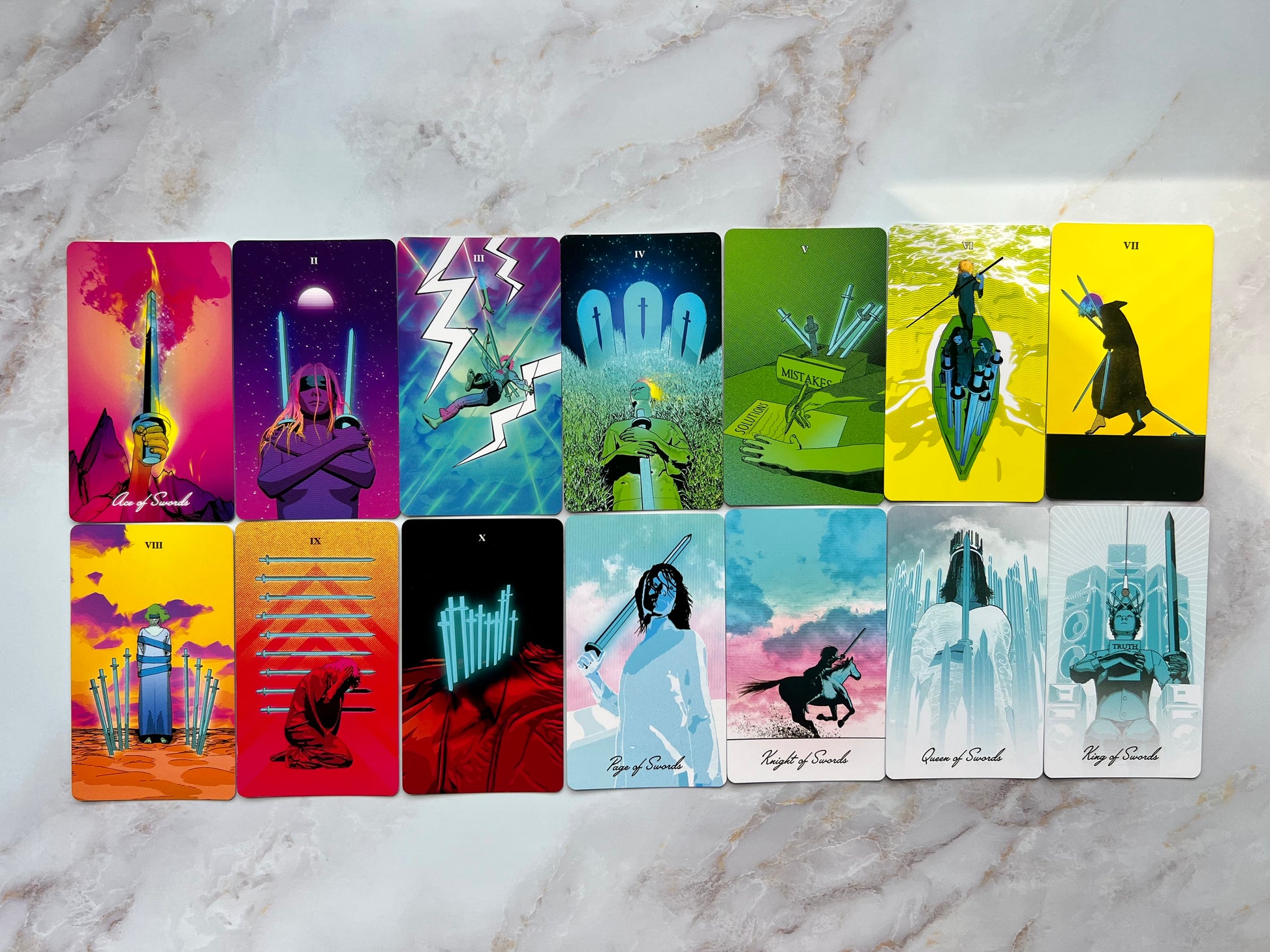 Tarot of the Holy Spectrum Infinity Edition Indie Tarot Decks