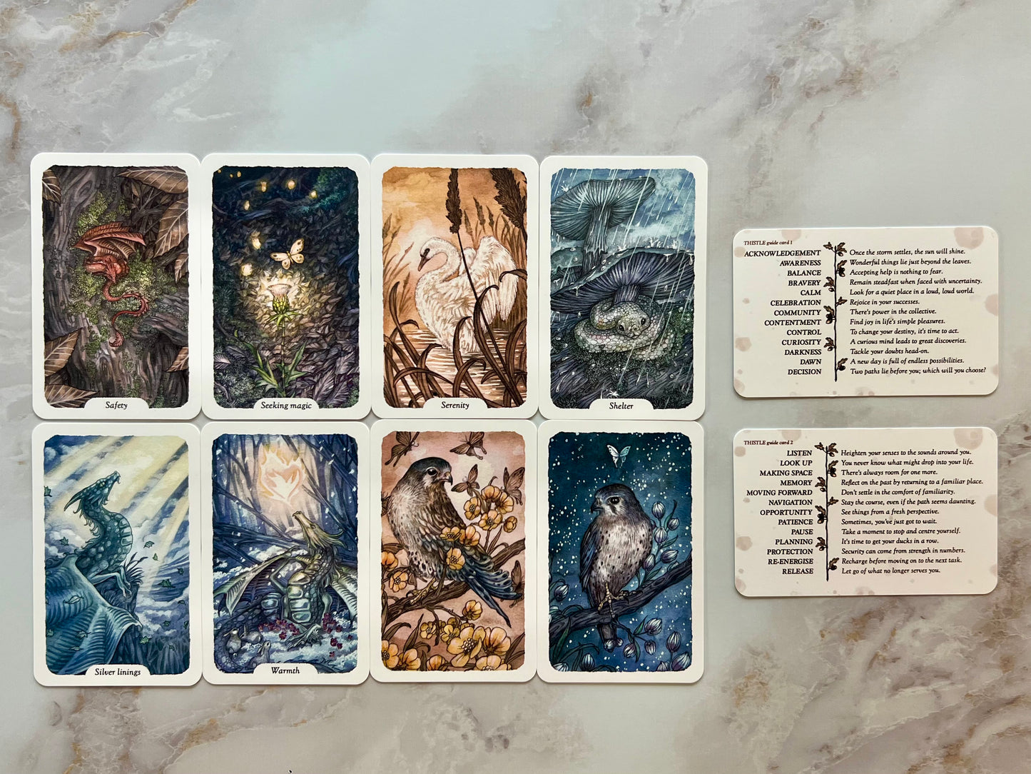 Thistledown Oracle Deck Three Trees Tarot