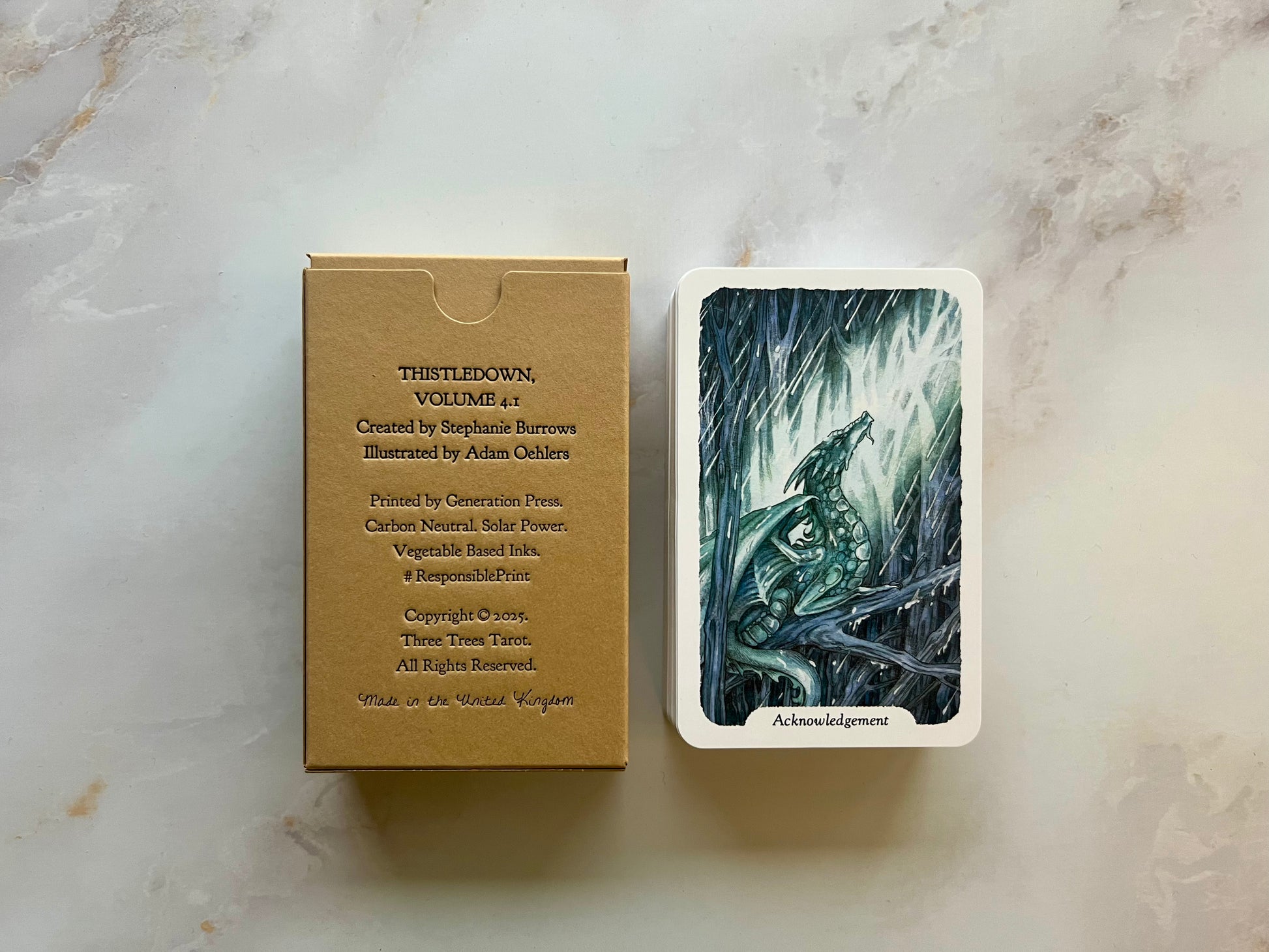 Thistledown Oracle Deck Three Trees Tarot