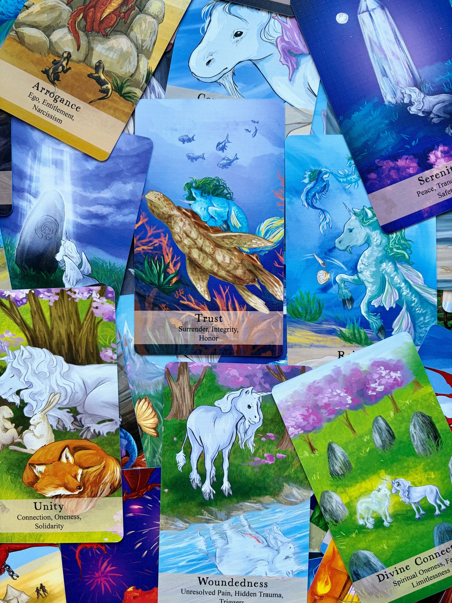 Unicorn's Journey Oracle Deck