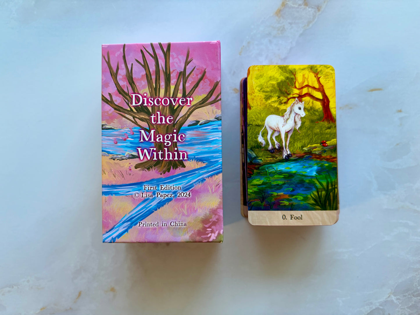 MINI Unicorn's Journey Tarot Deck