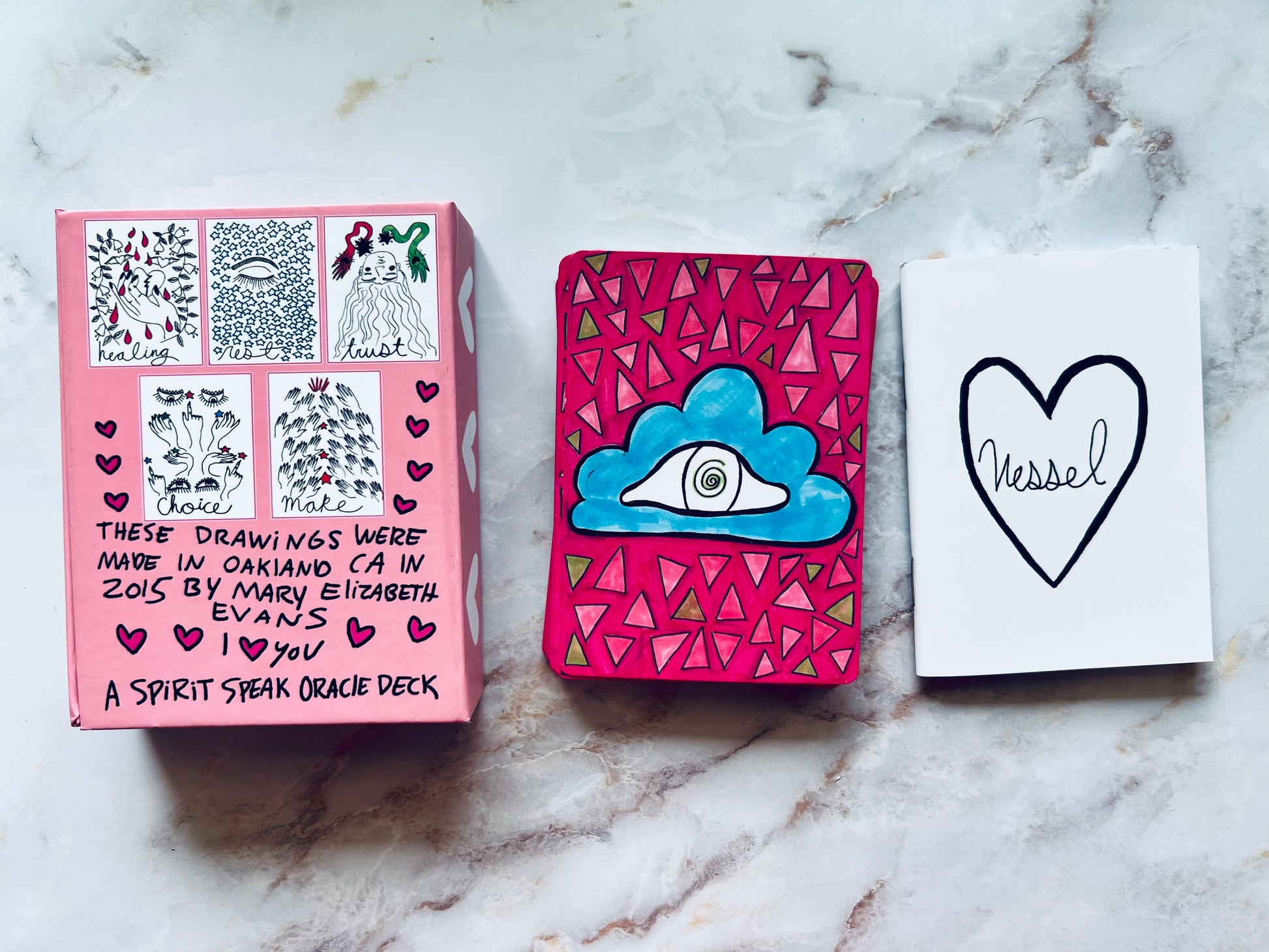 Vessel Oracle Deck by Mary Evans Spirit Speak Deck