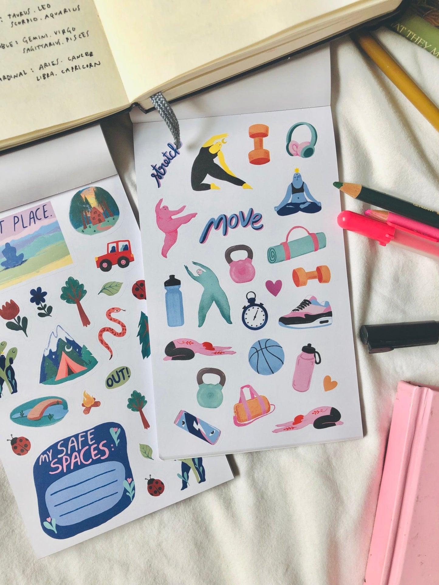 Little Book of Stickers by Little Darkness