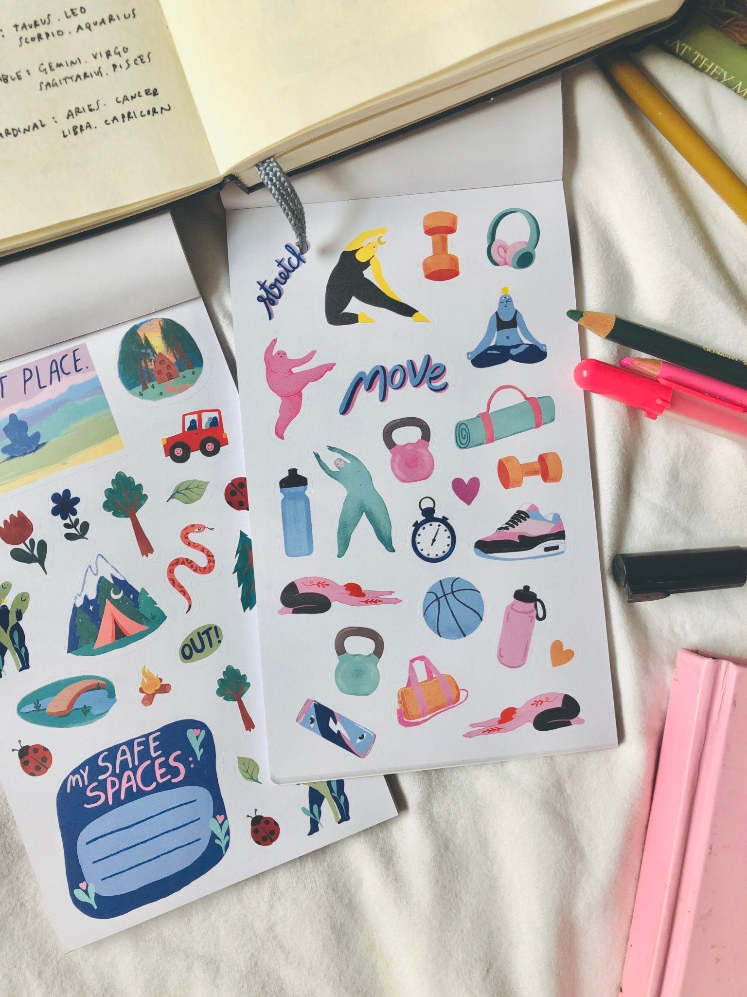 Little Book of Stickers by Little Darkness