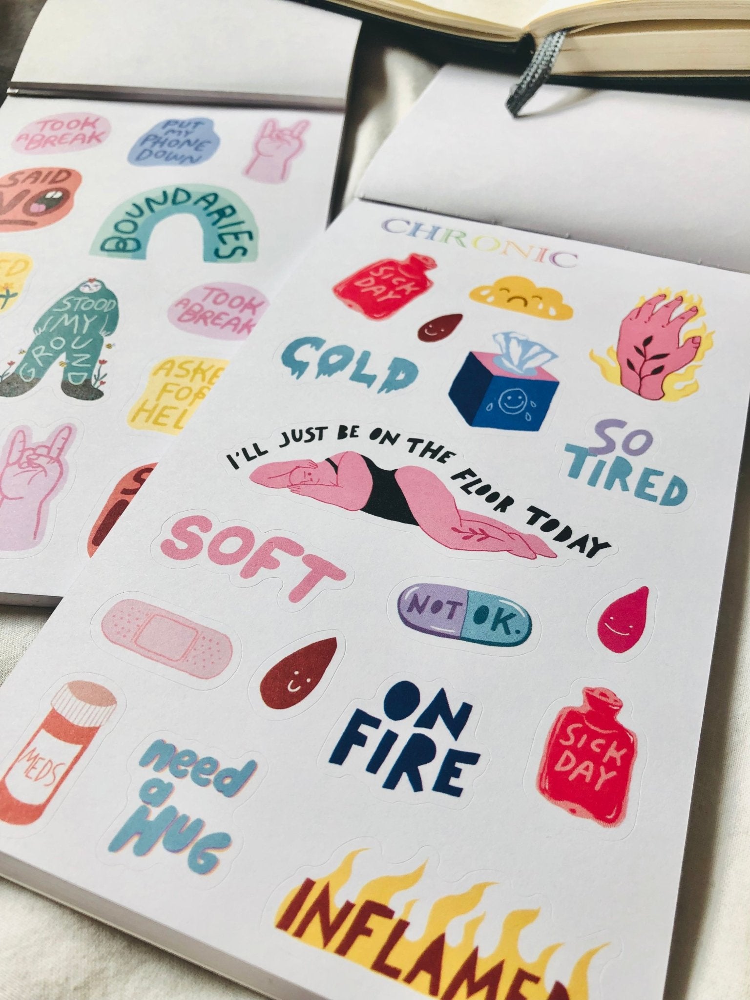 Little Book of Stickers by Little Darkness