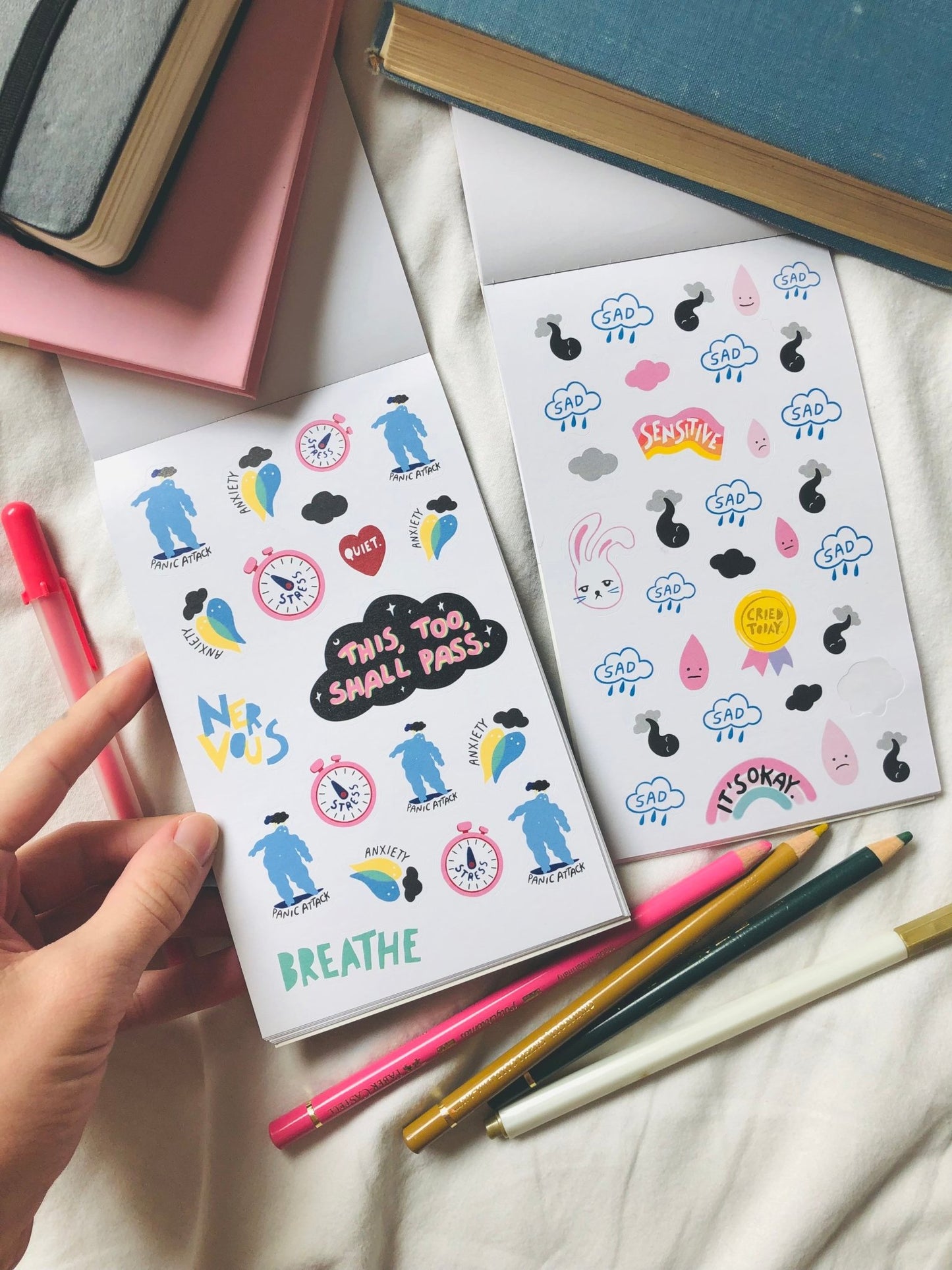 Little Book of Stickers by Little Darkness