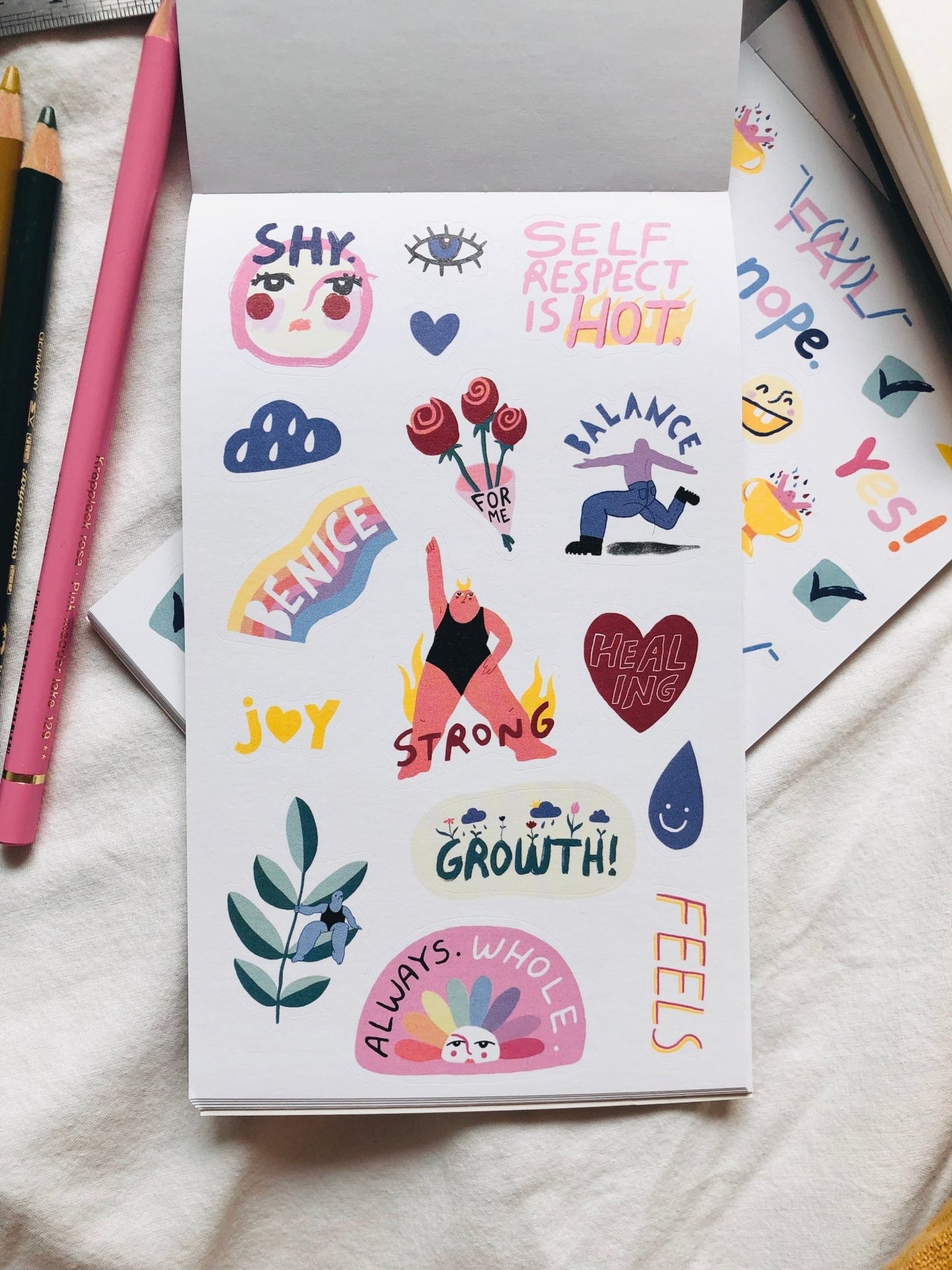 Little Book of Stickers by Little Darkness