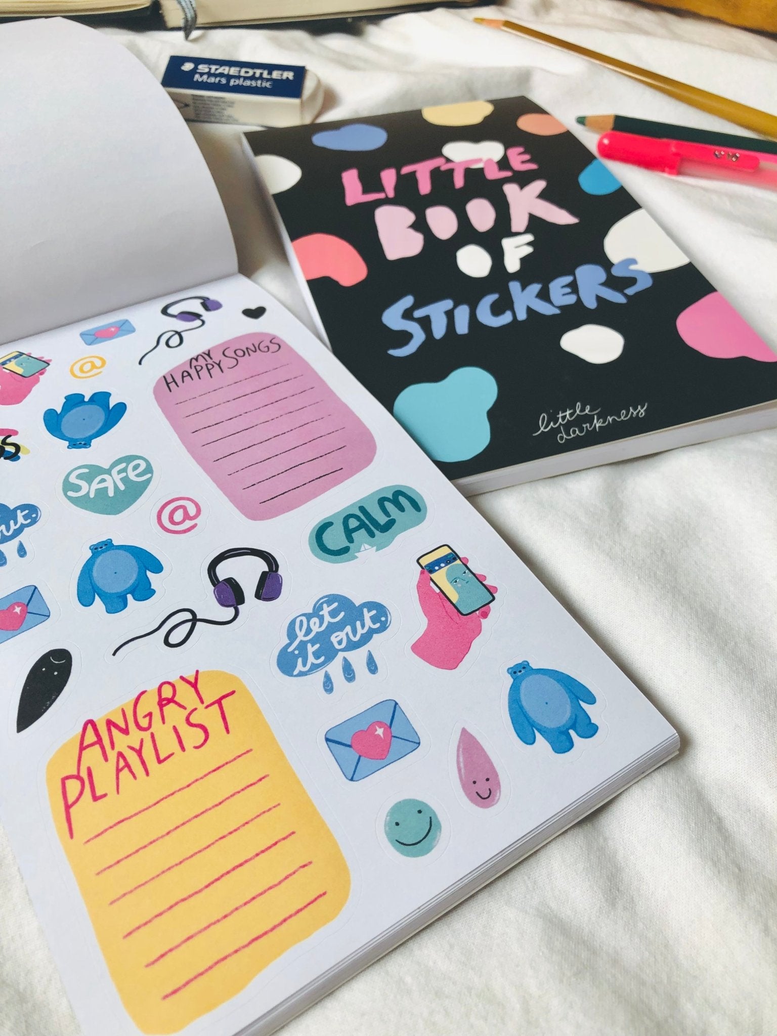 Little Book of Stickers by Little Darkness