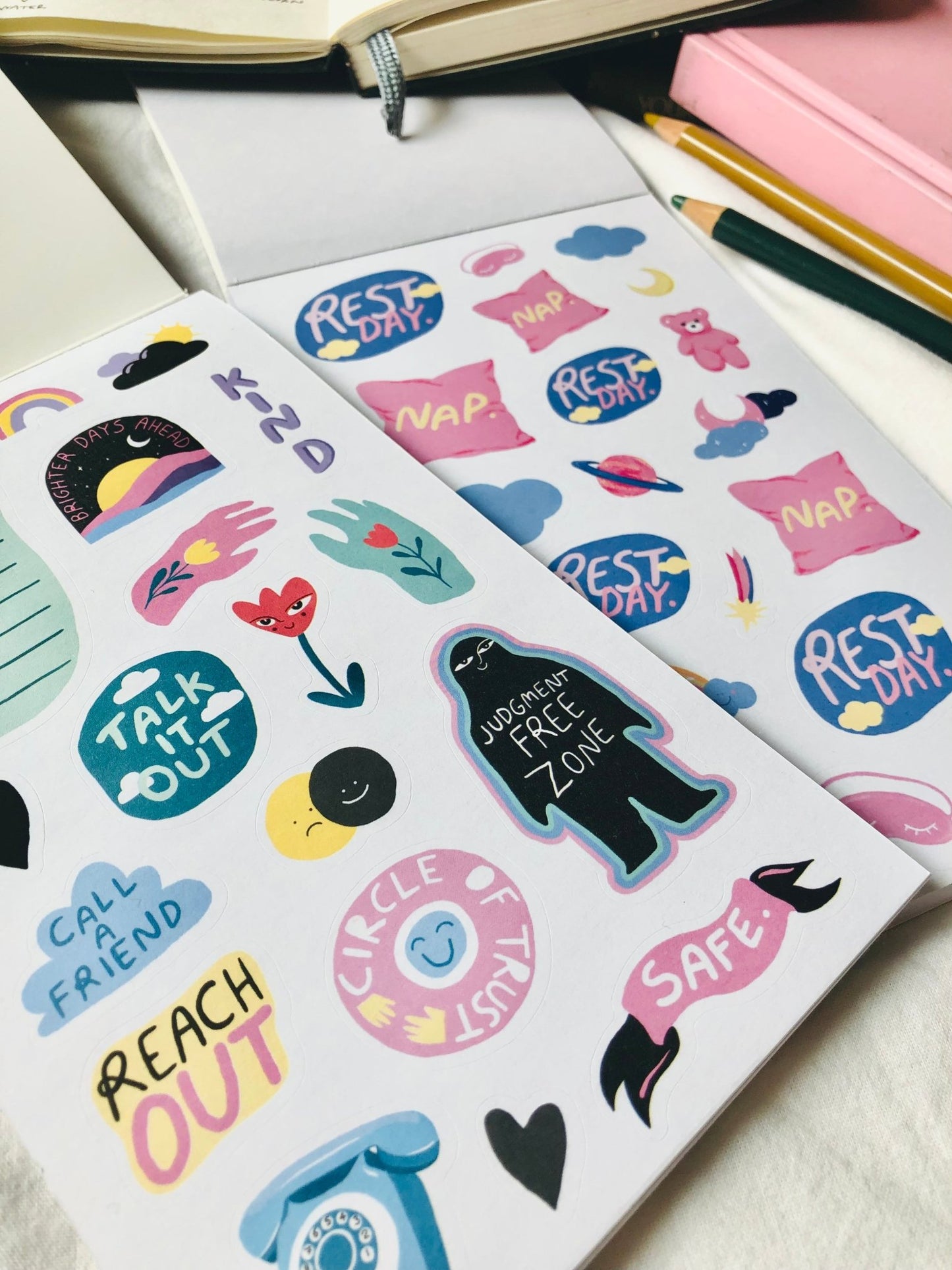 Little Book of Stickers by Little Darkness