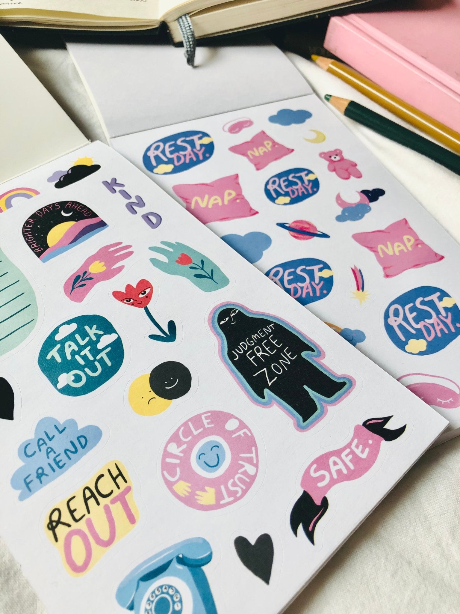Little Book of Stickers by Little Darkness