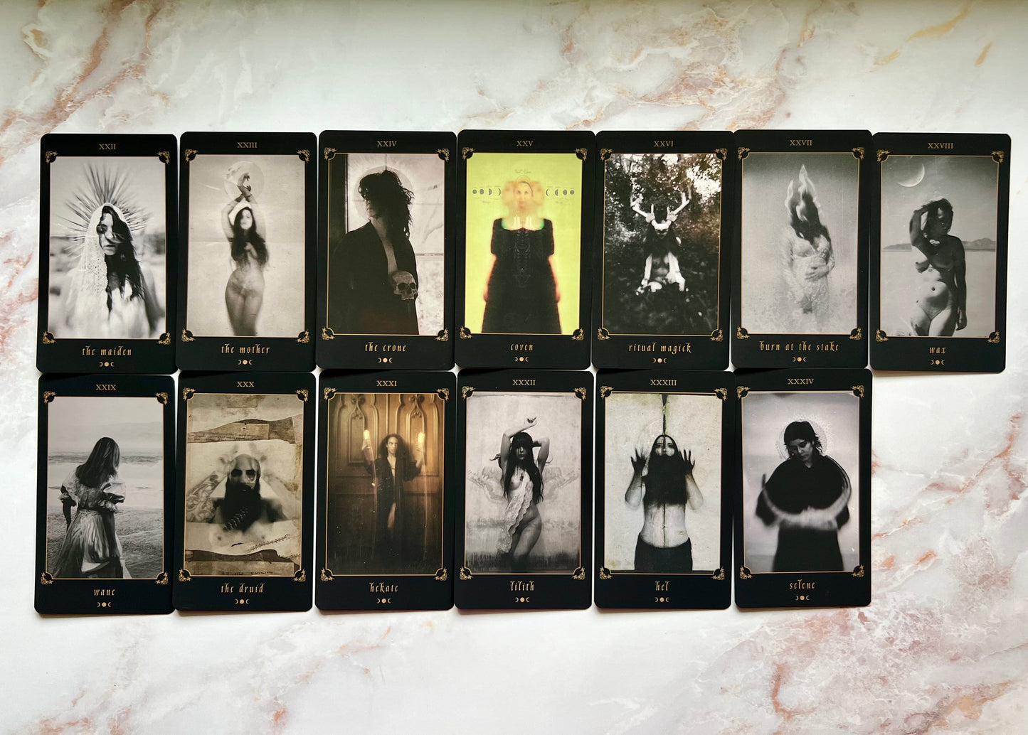 The Witches Tarot Deck Indie Tarot Deck for Witches