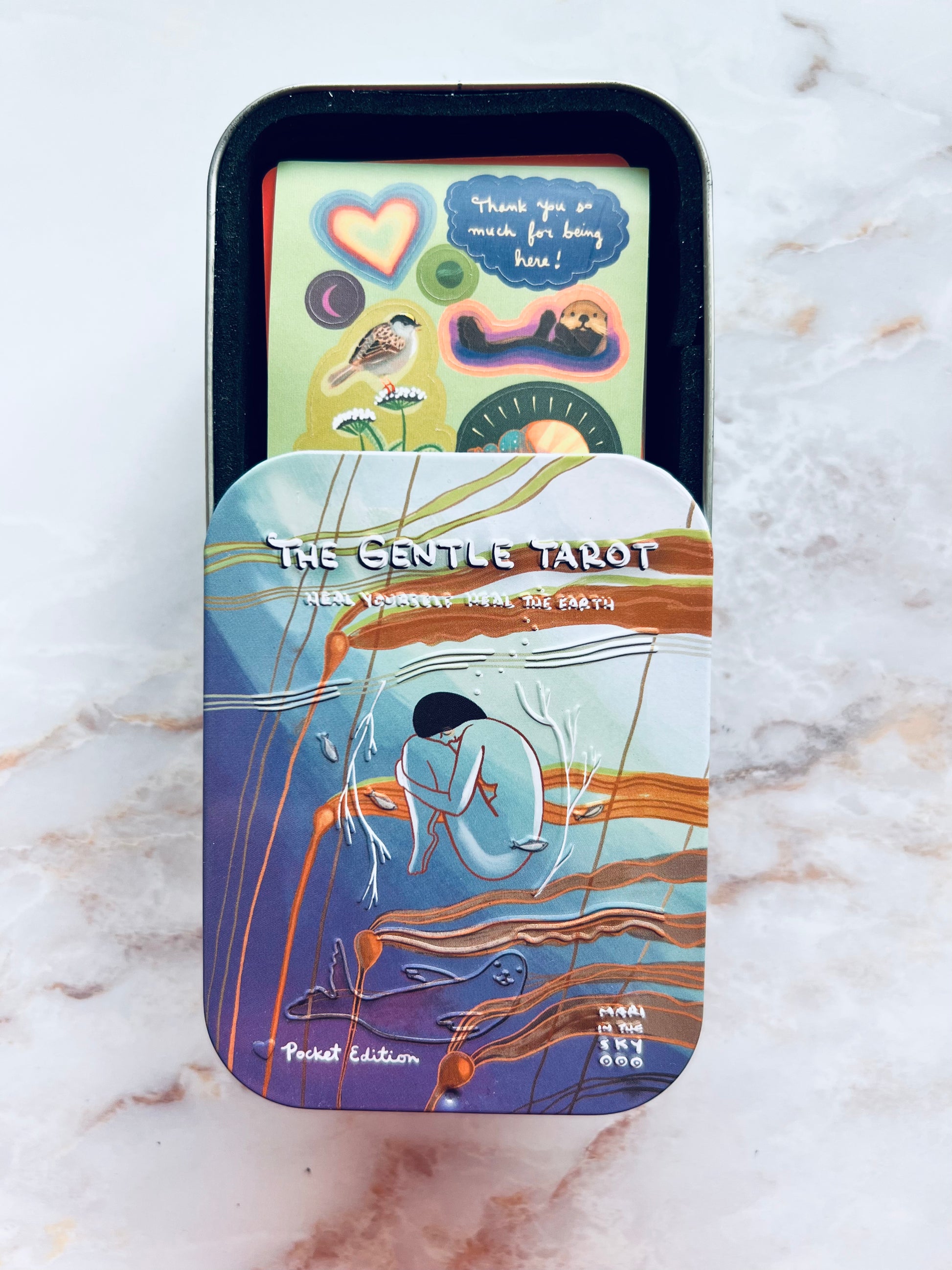 Gentle Tarot Pocket Tin Tarot Deck
