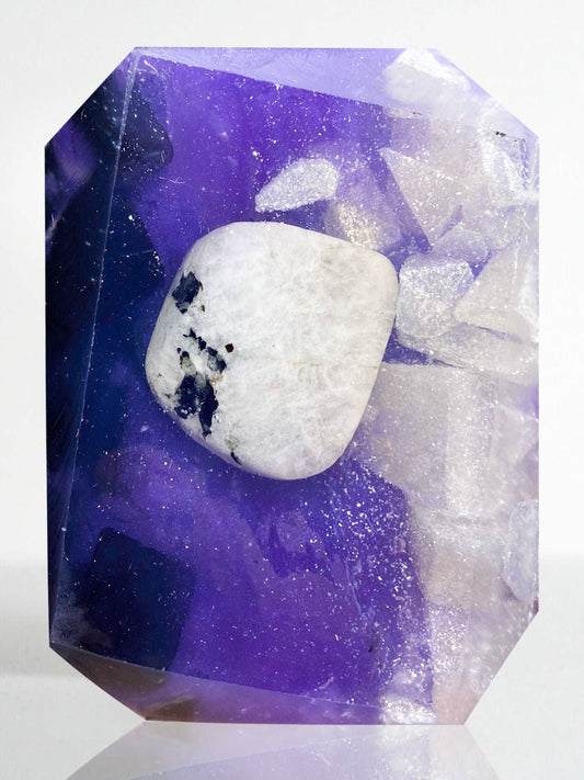 High Priestess - 5oz Crystal Infused Bar Soap - A Riffle In Time