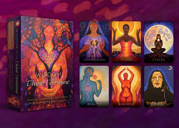 Wisdom of the Divine Feminine Oracle Deck - A Riffle In Time